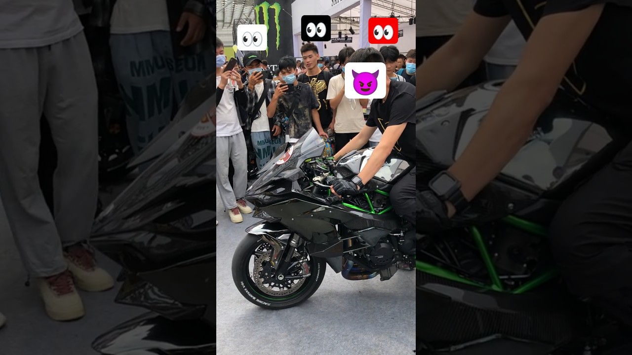 ninja h2r Public reaction 👀😱💥. 