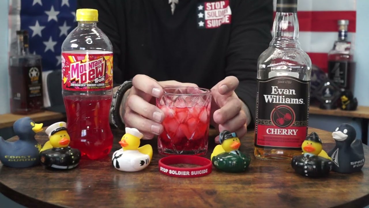 David Overfelt - Evan Williams Cherry Whiskey & Mtn Dew Trolli Soda