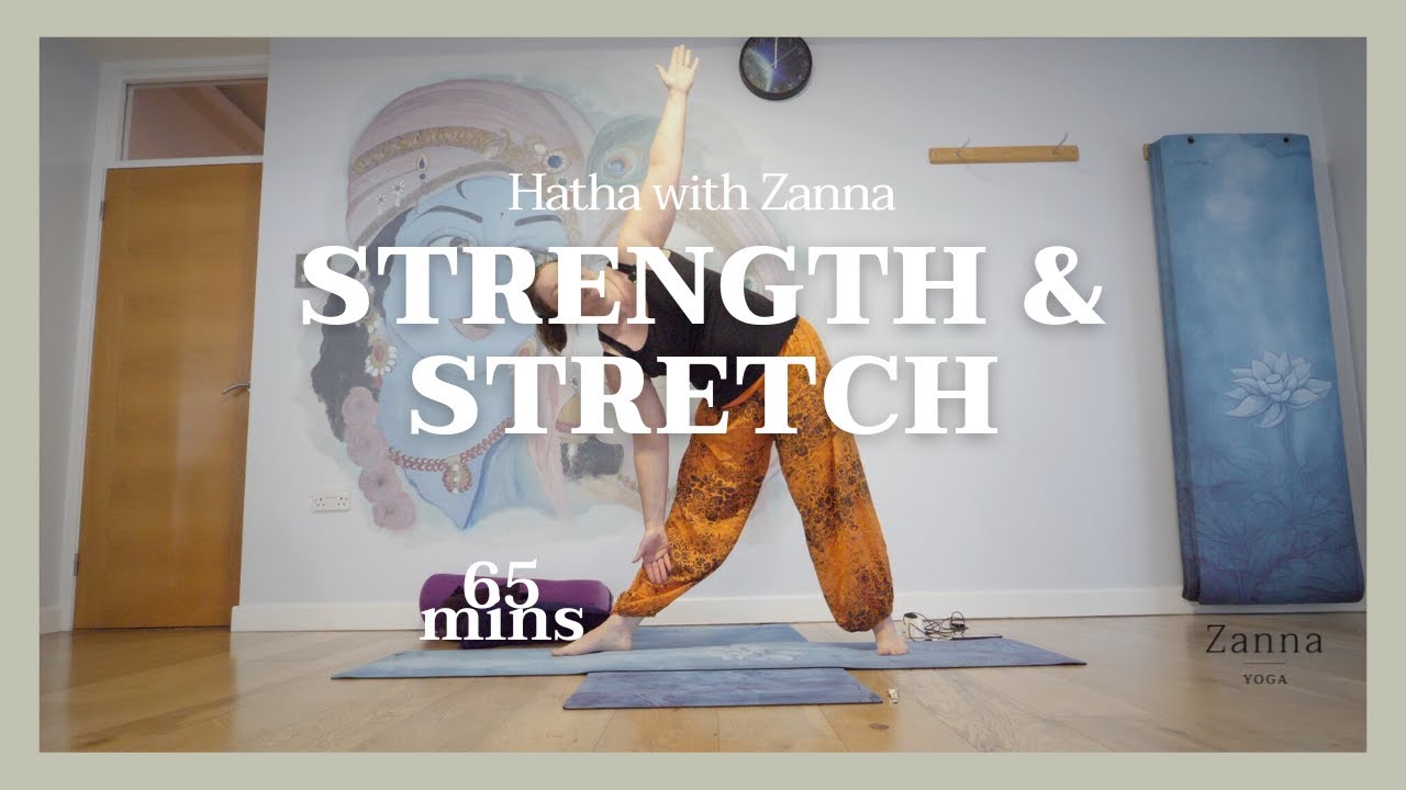 1-Hour Hatha Yoga | Beginner-Friendly Strength & Stretch with Zanna