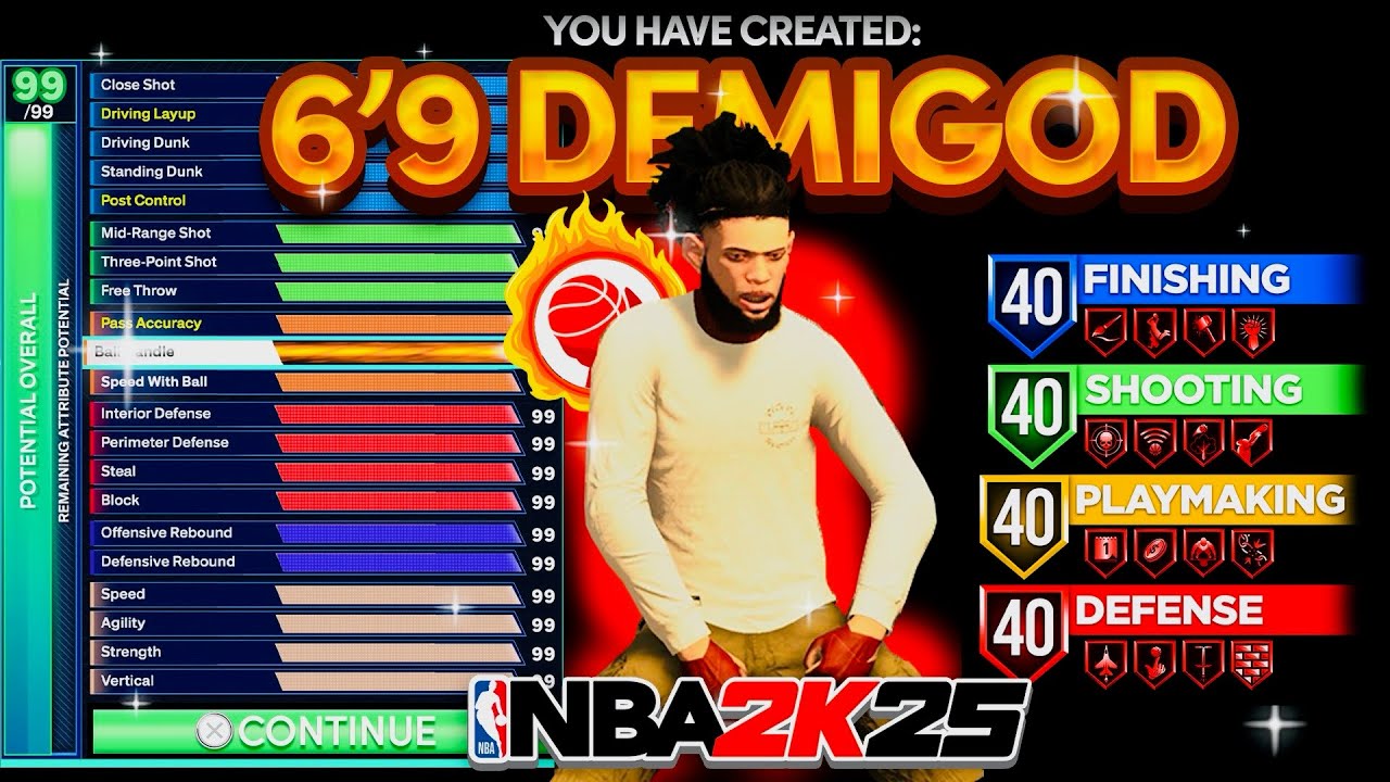 *NEW* OVERPOWERED 4-WAY 6&rsquo;9 &ldquo;DEMON&rdquo; BUILD IS BREAKING NBA 2K25!! THE BEST GUARD BUILD IN 2K25!!