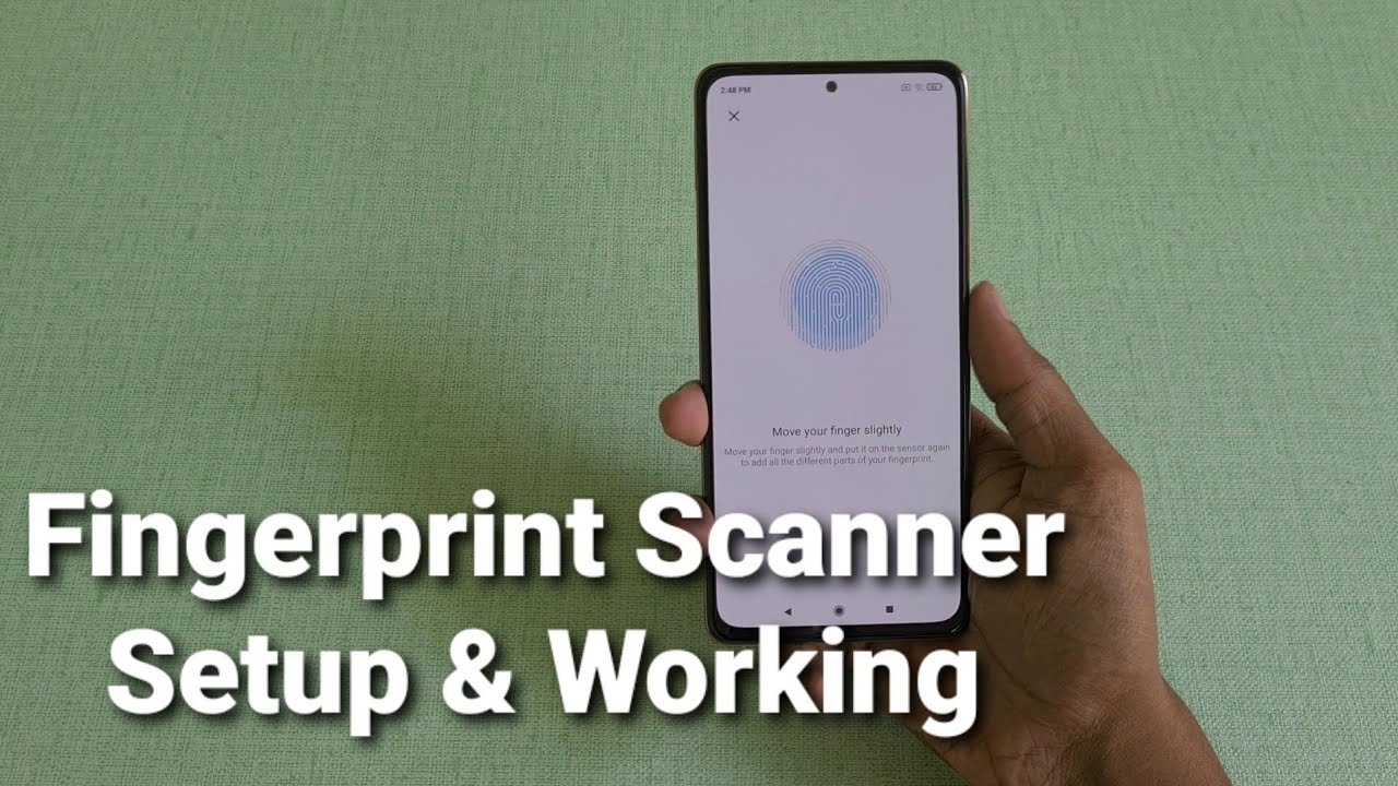 Redmi Note 10 Pro | Note 10 Pro Max Fingerprint Scanner Setup & Working