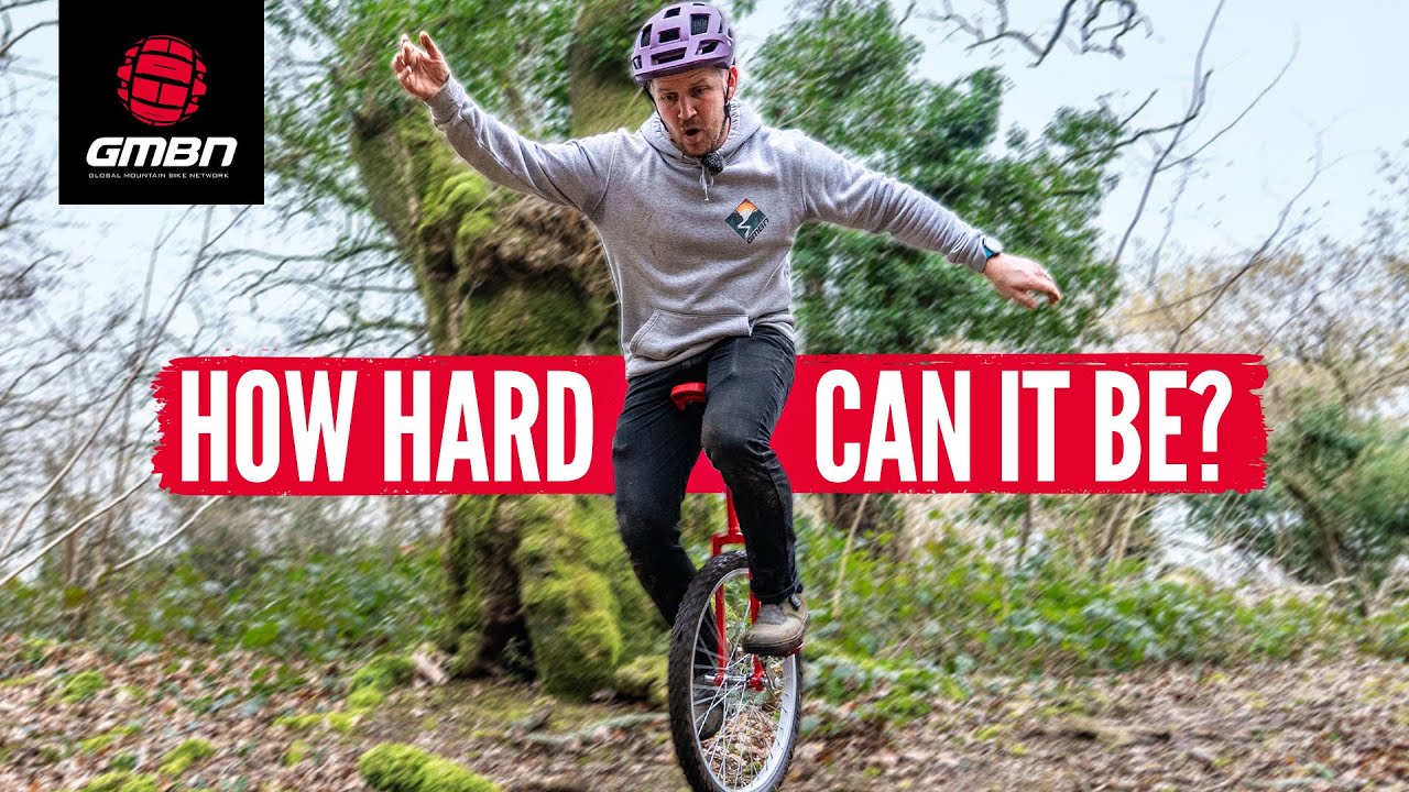 Blake Tries Unicycling Off Road For The First Time