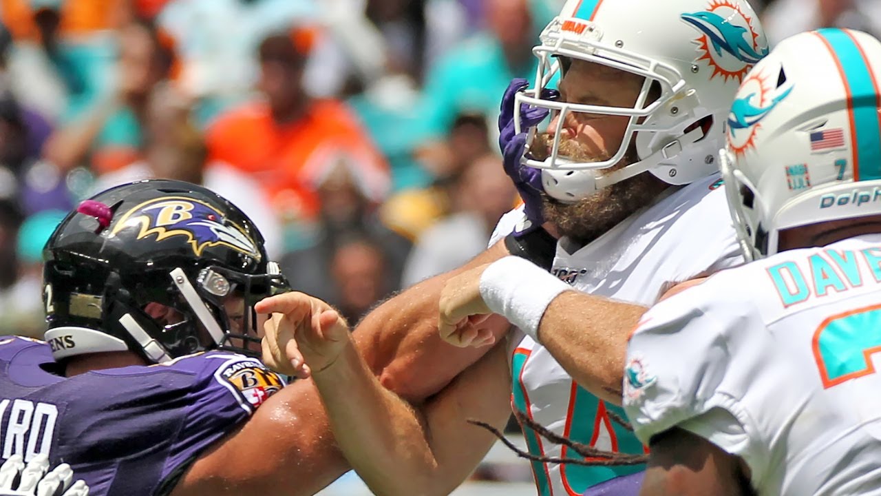 Dolphins QB Fitzpatrick say it was a 