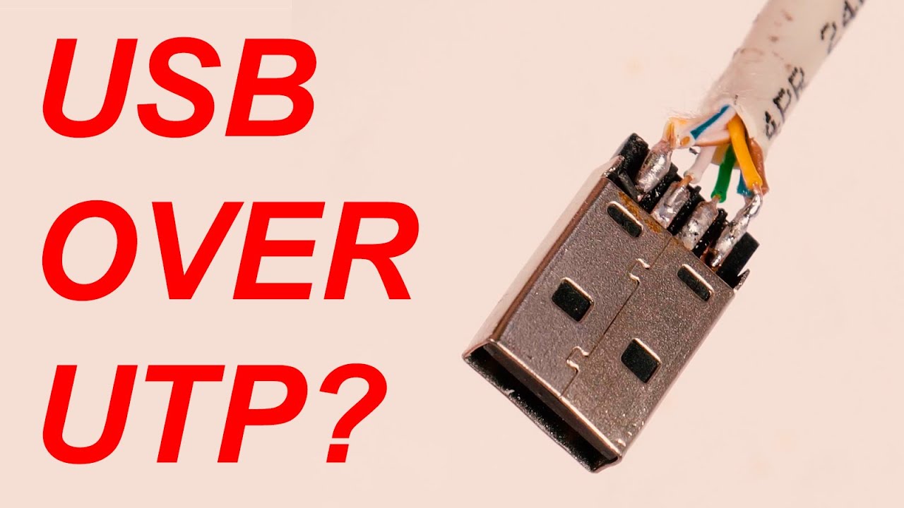 USB-подключение по кабелю ETHERNET? Делаем своими руками 7-метровый USB-удлинитель из подручных м...