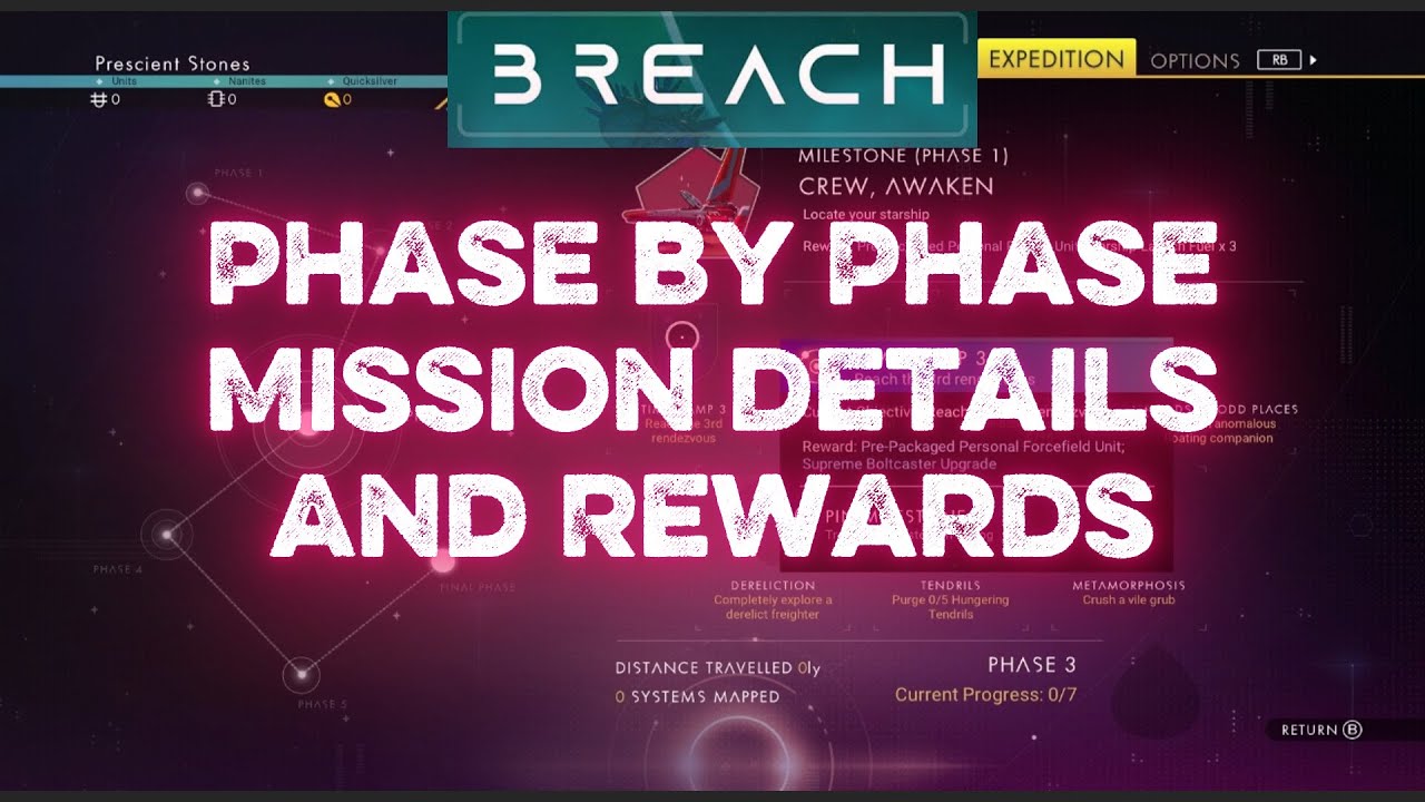 No Man's Sky Expo 20 Log Breach #breachupdate #nms #gaming #expedition20