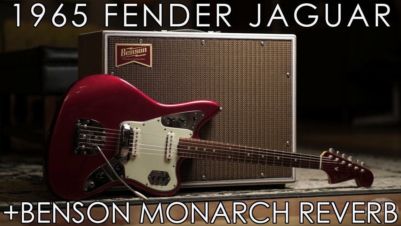 "Pick of the Day" - 1965 Fender Jaguar and Benson Monarch Reverb