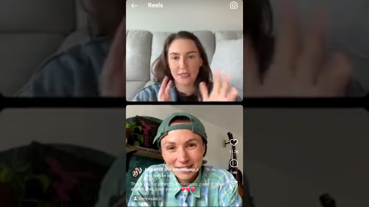Kat Barrell and Dom Provost-Chalkley Instagram Live Signing (20/5/23)