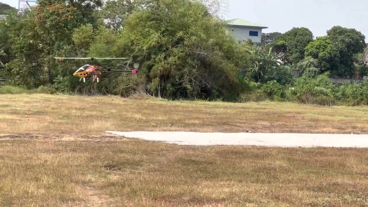 500 flybarless  H1 flywing gps helicopter