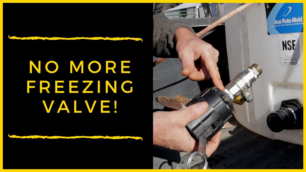 Water Valve Freezing? See This Easy Fix!