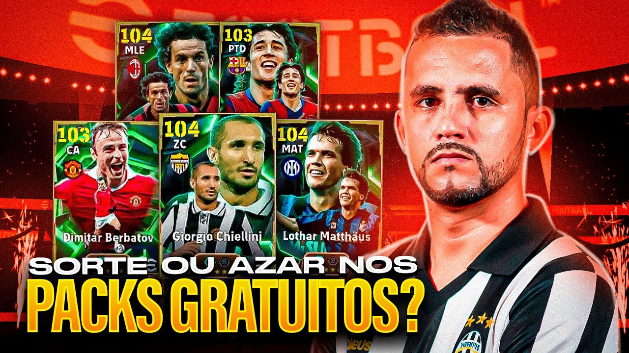 57 PACKS GRÁTIS NA TREASURE LINK! 💥 OLHA O QUE VEIO NA CONTA SECUNDÁRIA 😱 | eFootball