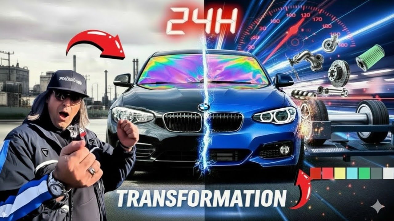 24H POUR AMELIORER UNE NOUVELLE VOITURE !!