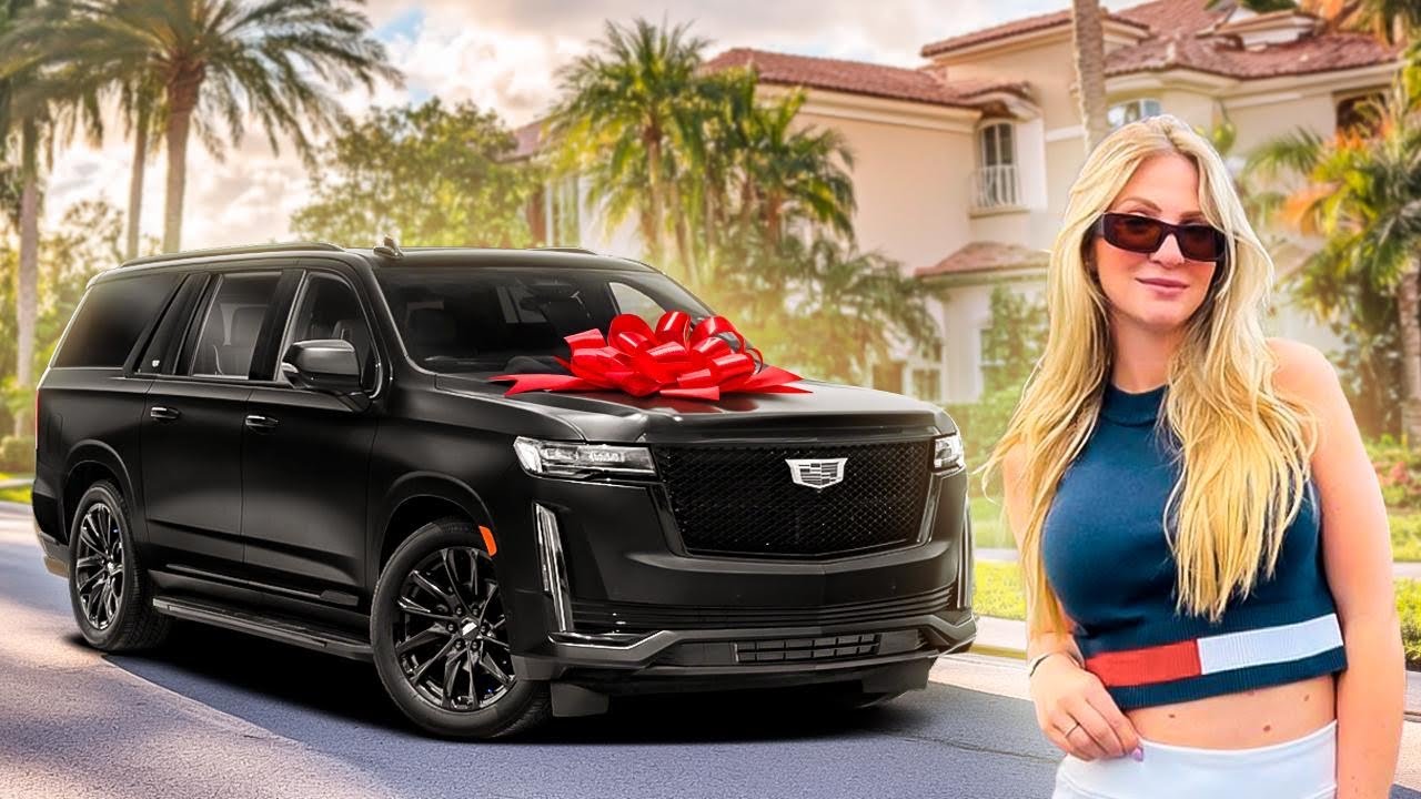 Dei uma Cadillac Escalade ESV 2024 0 km pra minha mulher 🔥