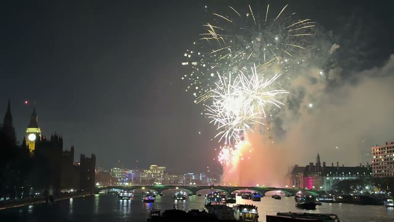 Big Ben & London Eye: 2026 New Year's Eve Fireworks (OFFICIAL) 🇬🇧💂‼️🔔🎡