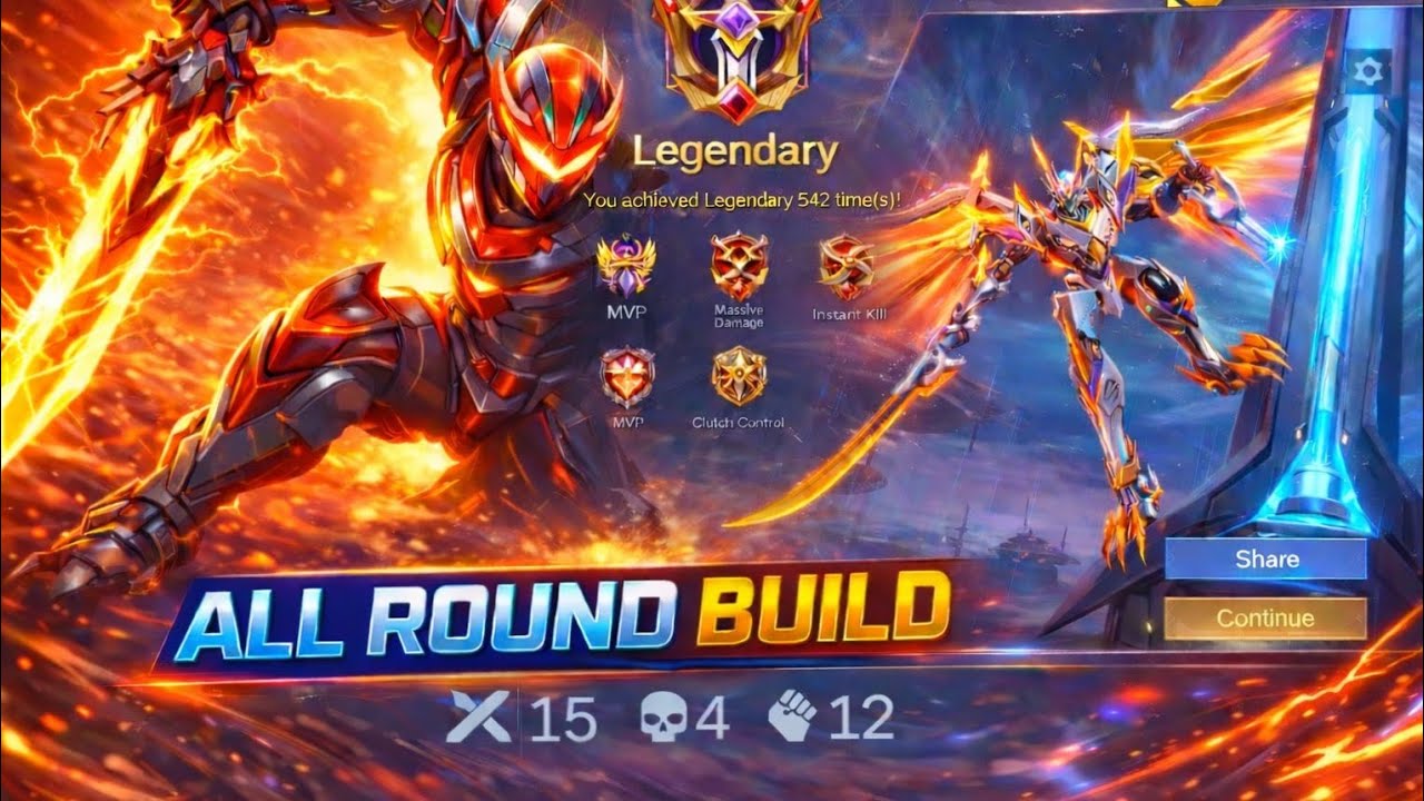 ALL ROUND BUILD FOR EARLY GAME & LAST GAME | UNCUT RECORDED | 