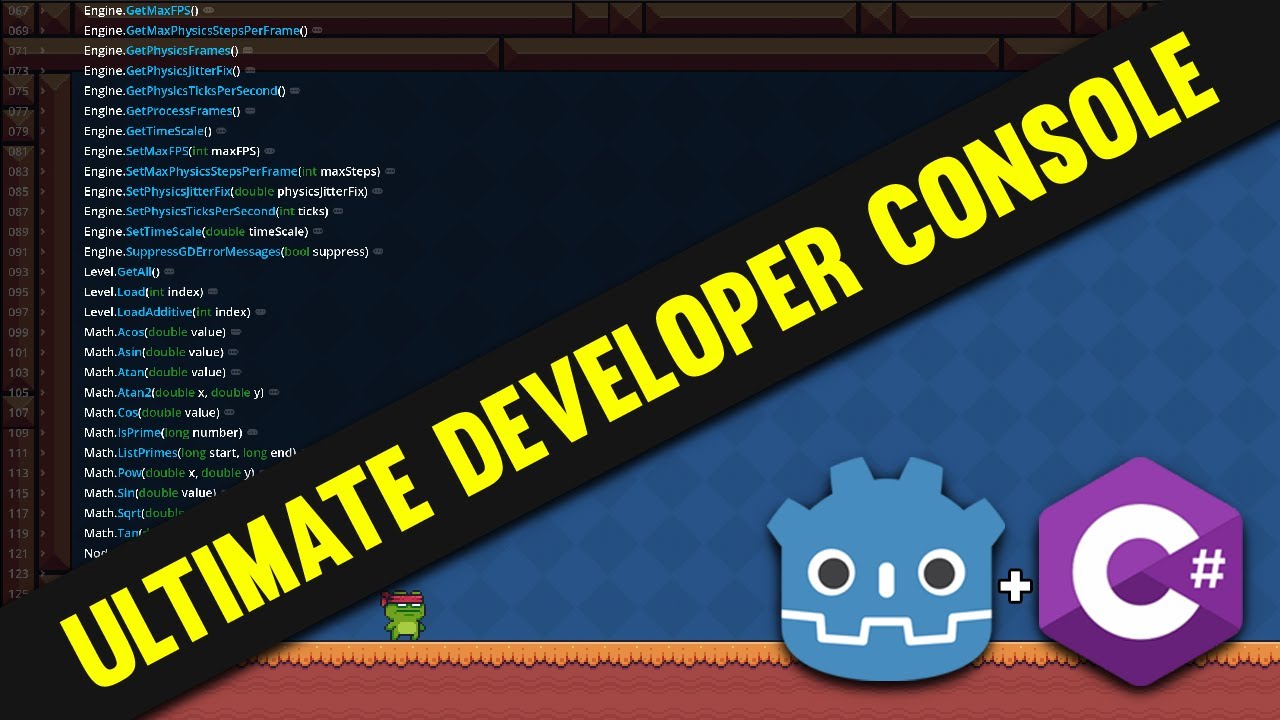 Godot 4 C# - Ultimate Developer Console (Free Addon and Lesson)