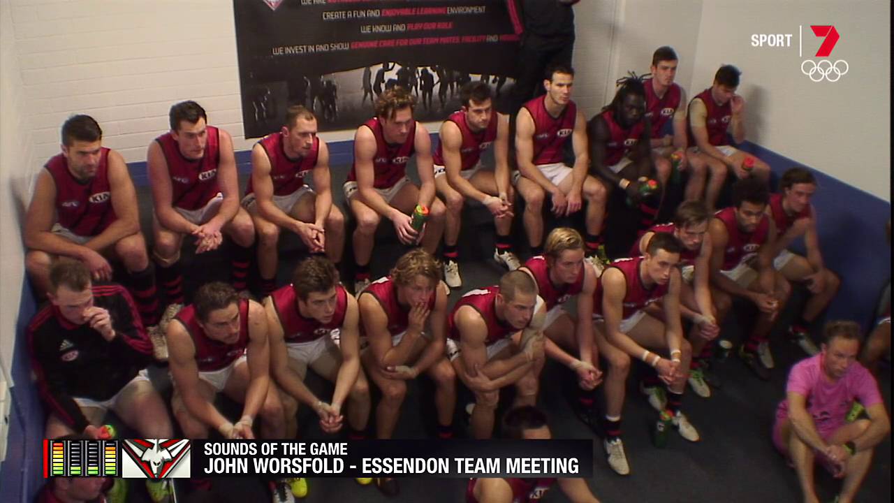 Brilliant audio from John Worsfold - AFL