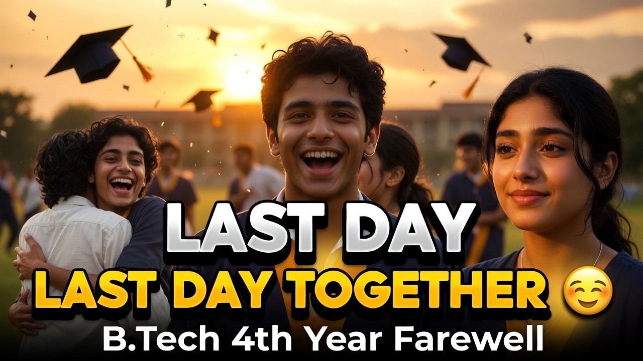 Grand Farewell Party  | BTech  4th Year | KMCLU University Lucknow | Emotional College Life Moments