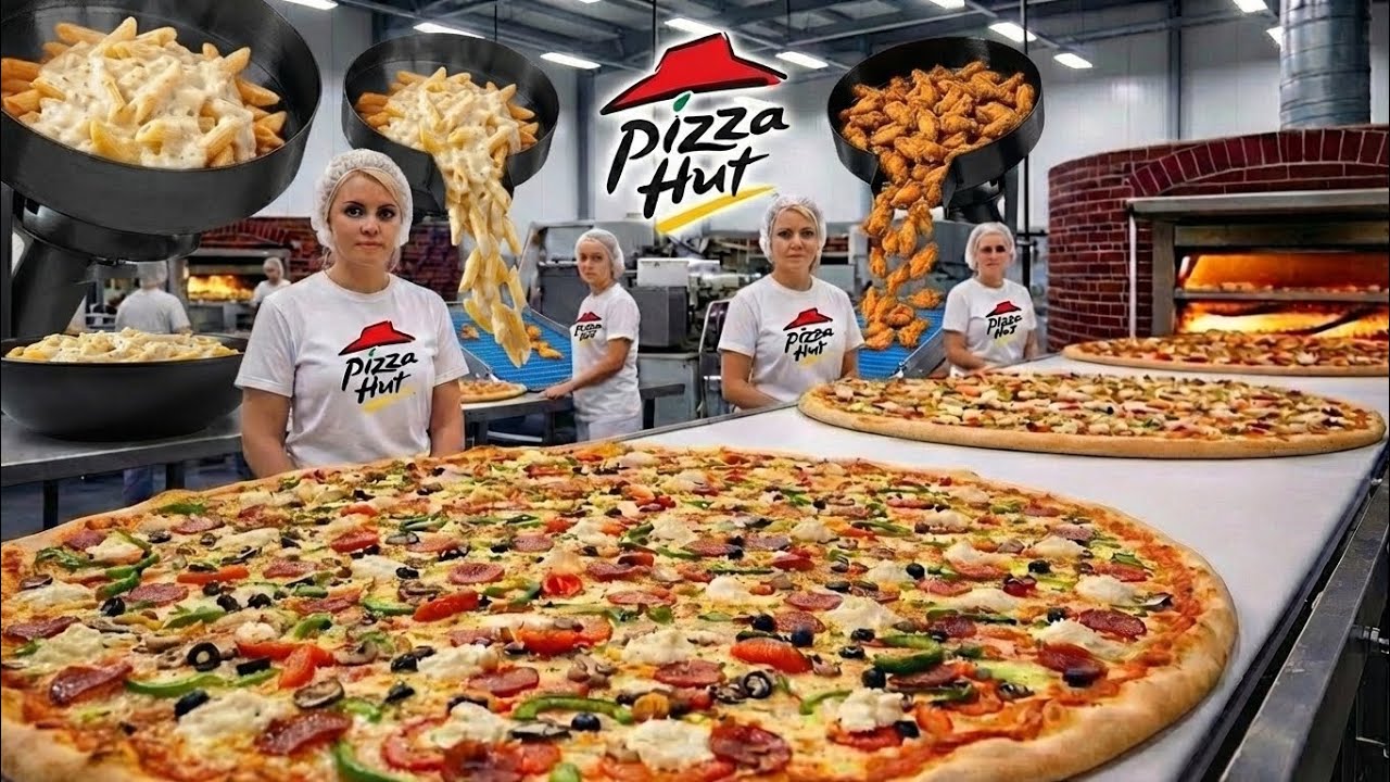 Do you know about Pizza Hut? How incredibly they are making MILLIONS of Giant Pizza Every Season!
