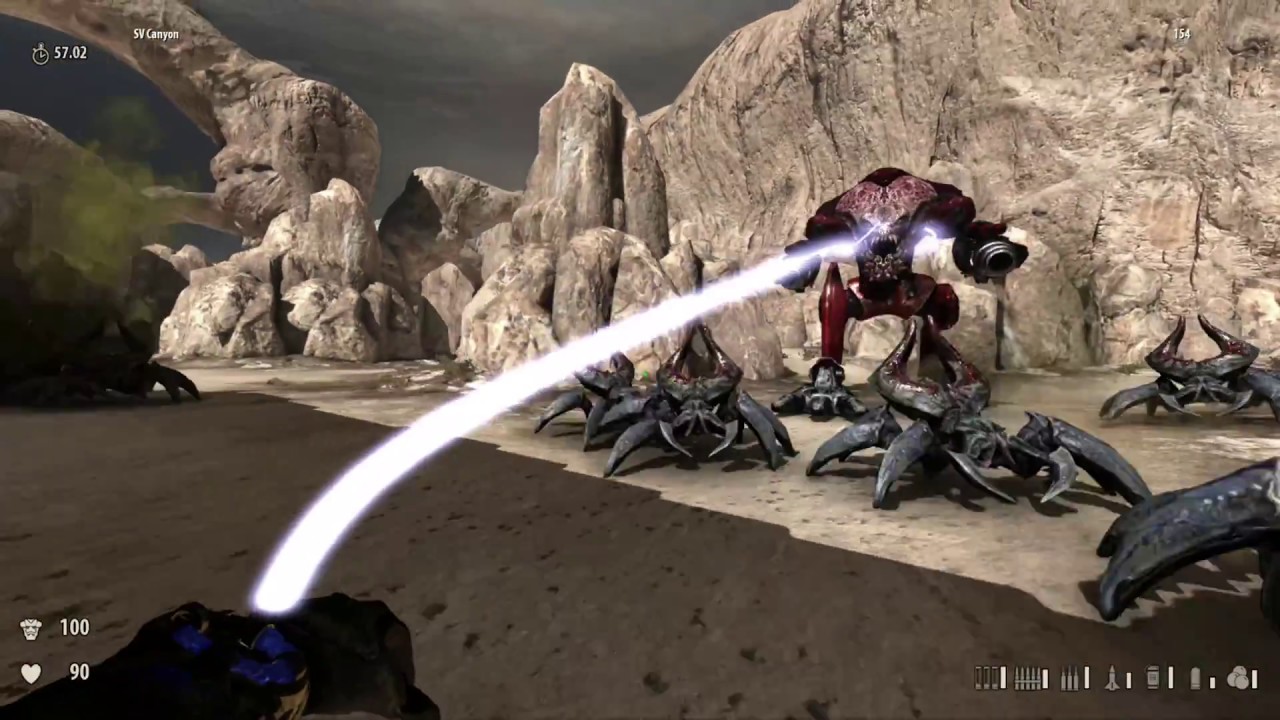 Serious Sam 3: Death Canyon solo survival 44:44 min