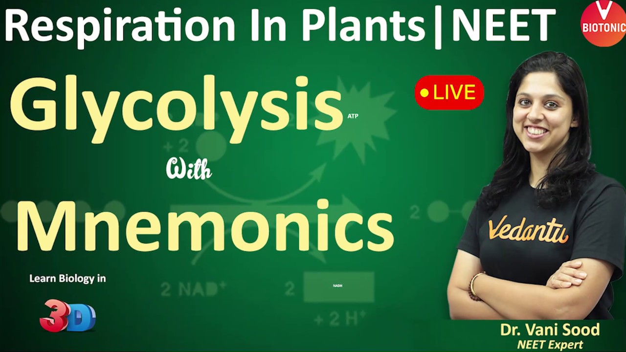 TEASER | Glycolysis | Mnemonic | Respiration In Plants | NEET 2020 AIIMS AIPMT JIPMER | VBiotonic