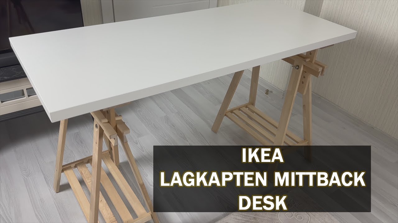 IKEA LAGKAPTEN MITTBACK DESK Unboxing