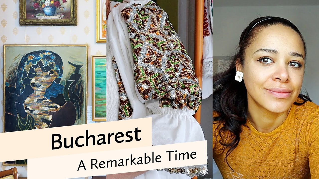 Maria German: Handcrafted Romanian Blouses I Artmark Gallery, Theodor Aman Museum &  A French Bistro