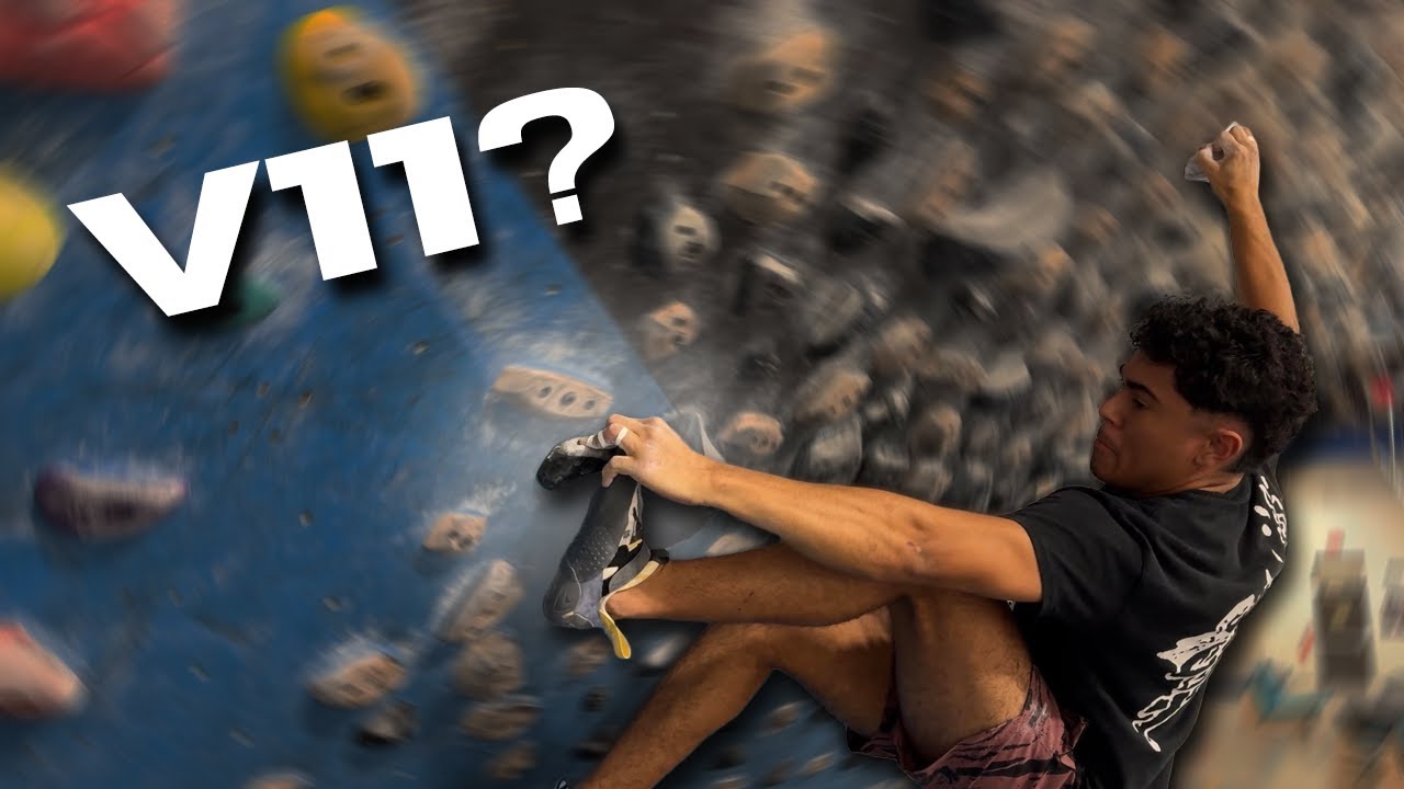 A v11 on the Tension Board with Jugs?!