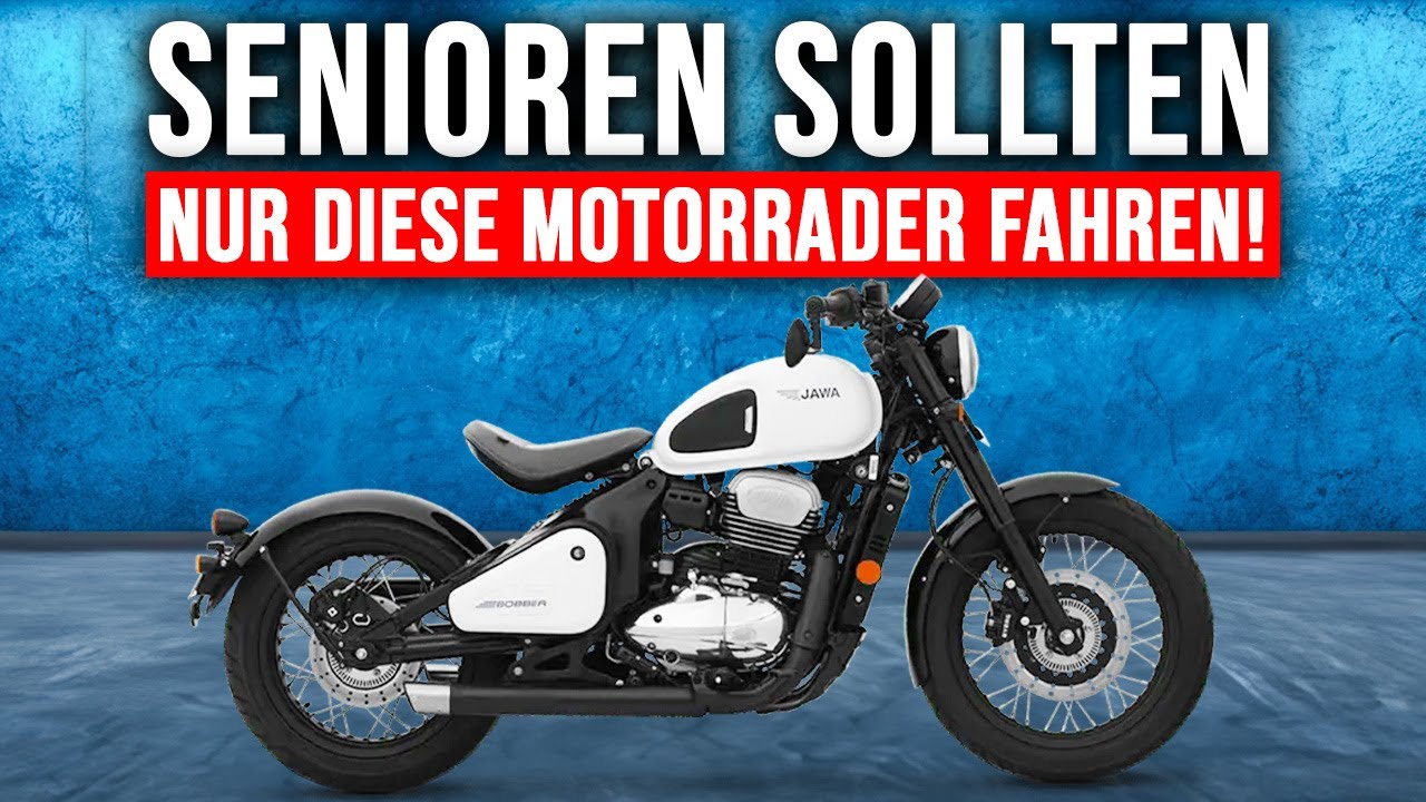 Die 7 BESTEN Motorräder für SENIOREN 2025!