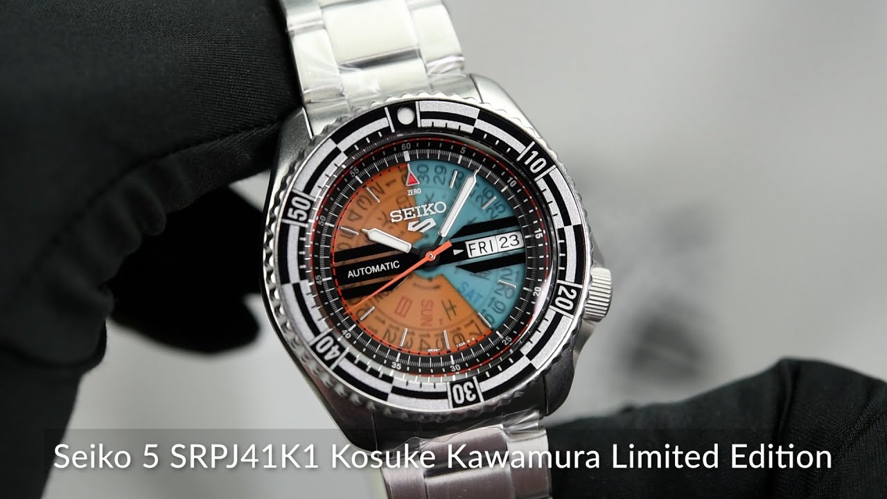 Seiko 5 SRPJ41K1 Kosuke Kawamura Limited Edition