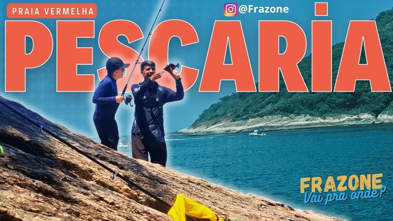 🎣Você teria CORAGEM de pescar aqui?📌URCA | RIO DE JANEIRO🎣