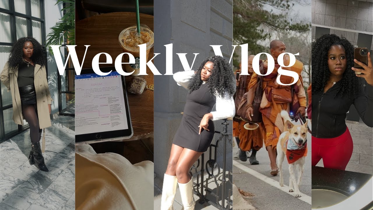 Weekly Vlog in My 20s ᥫ᭡ | Last First Day of Undergrad, Walk for Peace, Gym & College Life