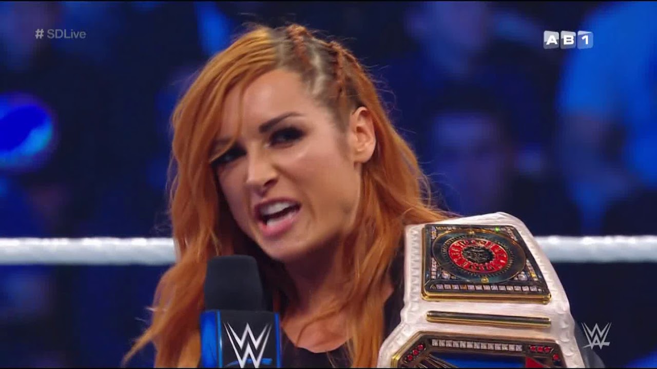 Becky Lynch R&eacute;pond &agrave; Ronda Rousey : SmackDown Live, 6 Novembre 2018 VF