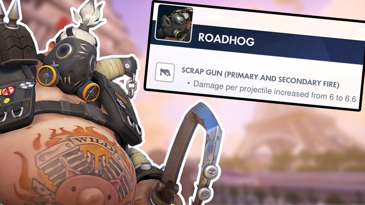 ROADHOG BUFFED! (Overwatch)