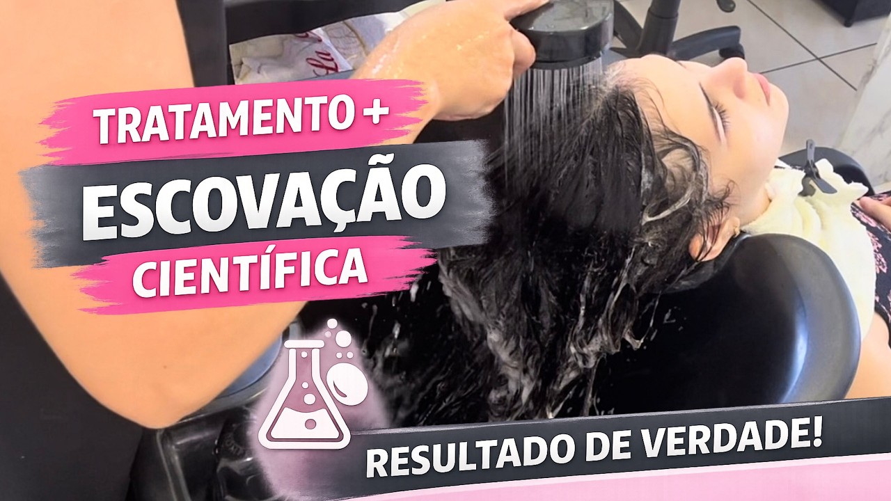 Tratamento certo + Escovação Científica = cabelo saudável.