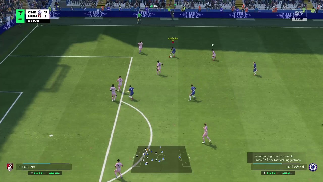 Chelsea vs Bournemouth GW2