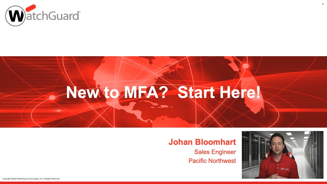 New to MFA?  Start Here!