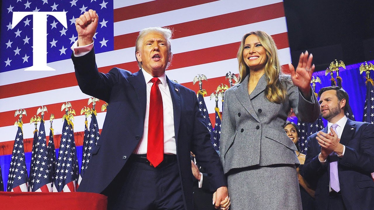 LIVE: Donald Trump declares victory at MAGA HQ in Florida