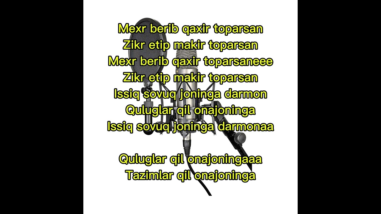 Botir Qodirov onajoninga karaoke jivoy----------