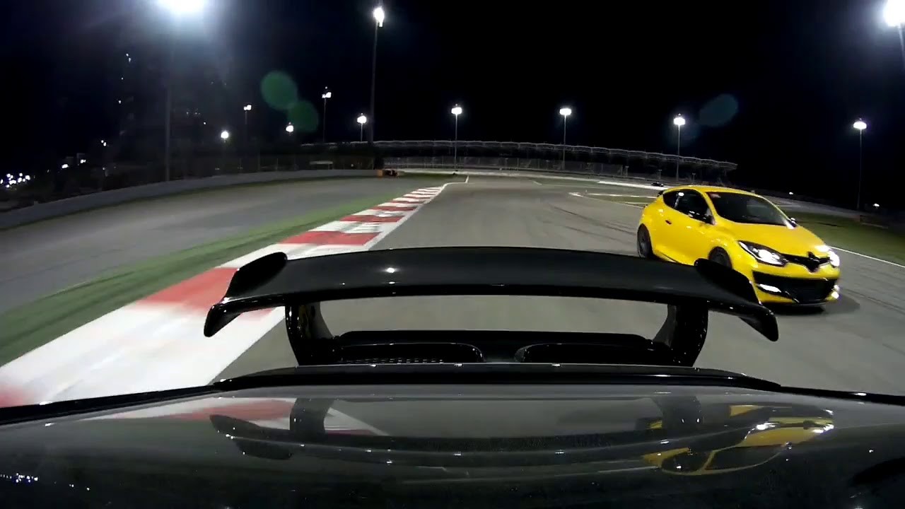 my Megane rs with my friend at gt3 997.2
