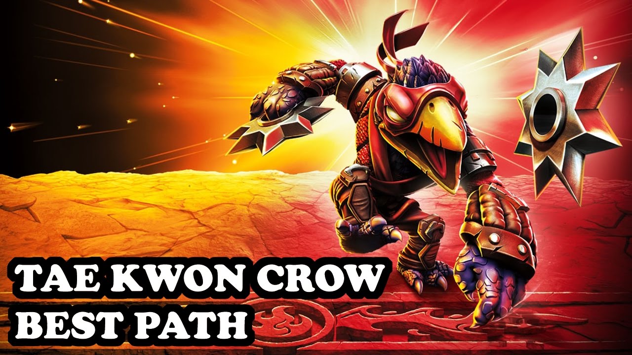 Skylanders Imaginators - Tae Kwon Crow - Shuriken Slinger Path - BEST PATH - GAMEPLAY