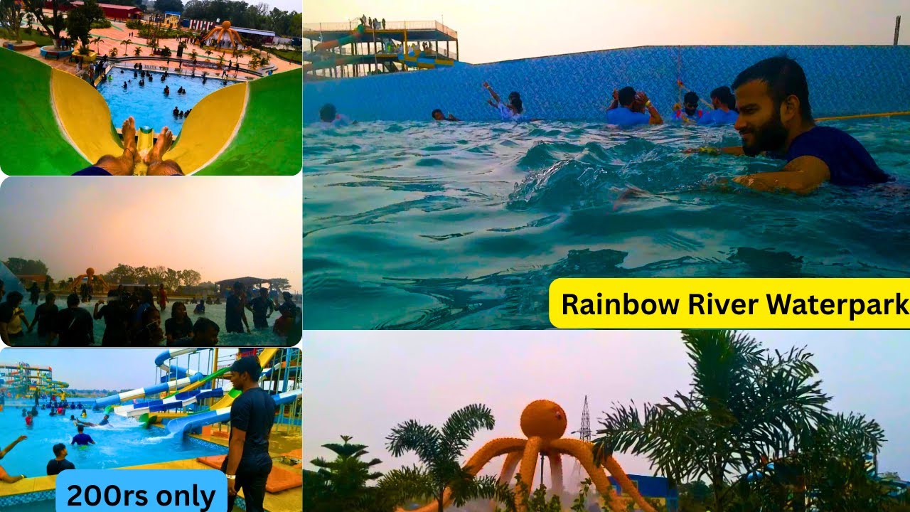 Waterpark Masti | Rainbow river Waterpark Ranchi | 200rs only ticket price | Secret offer