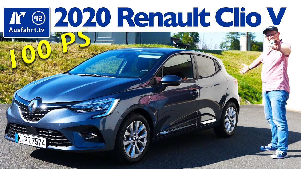 2020 Renault Clio TCe 100 Experience - Kaufberatung, Test deutsch, Review, Fahrbericht Ausfahrt.tv