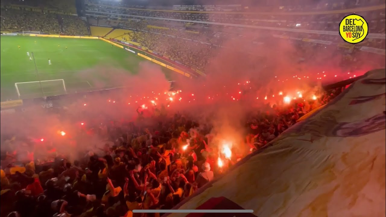 🔥 IMPRESIONANTE! | BARCELONA vs Liga de Quito | Así fue El Aliento del Hincha + GOL