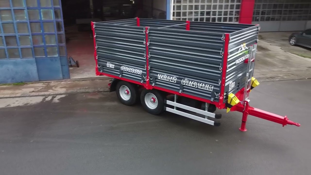 Rodoston 10 Ton Tandem Dingil Römork