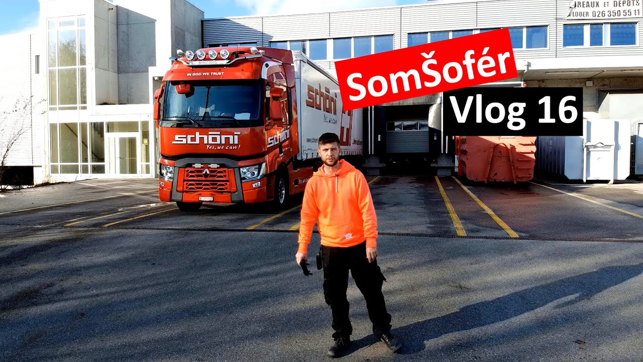 SomŠofér: Môžem jazdiť kamiónom so Slovenským vodičákom ?  //SK TRUCK VLOG 16