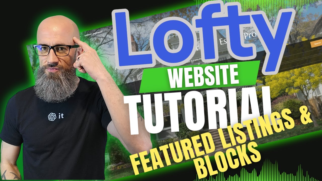 Учебное пособие по созданию сайта Lofty: как настроить меню навигации, логотипы, списки и обзоры