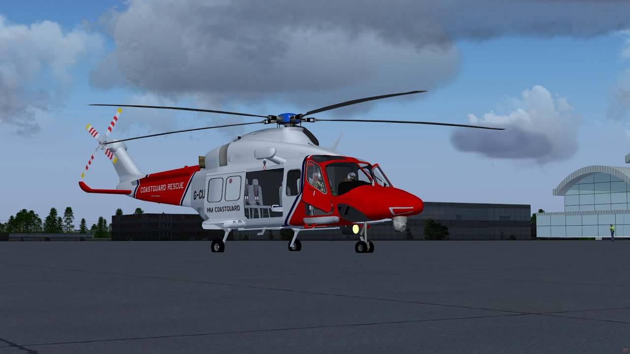 Coastguard Training Flight | Lighthouse Landing | FlightGear