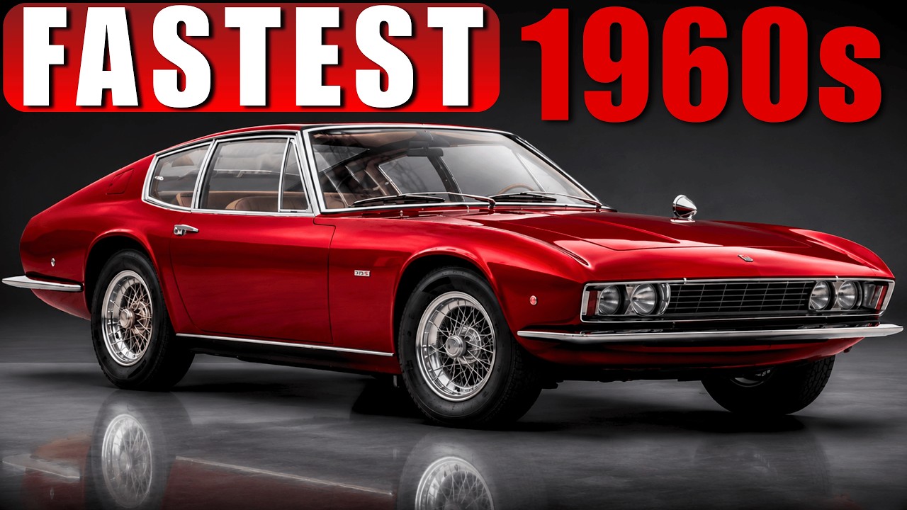 The 9 FASTEST European Classic Cars of the 1960s