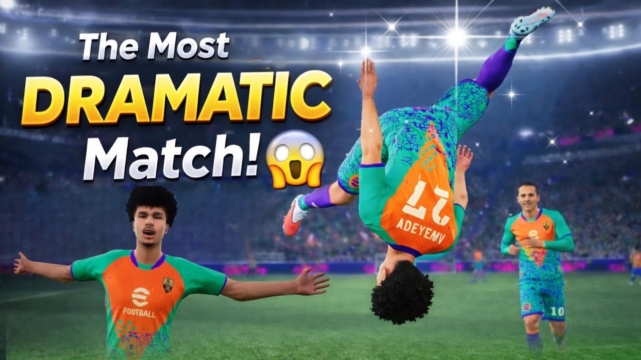 The Most Dramatic Match! 😱 #efootball #pekforse 