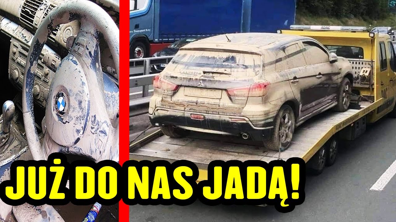 Do Polski trafiły auta popowodziowe! Podpowiem, jak je dobrze sprawdzić!